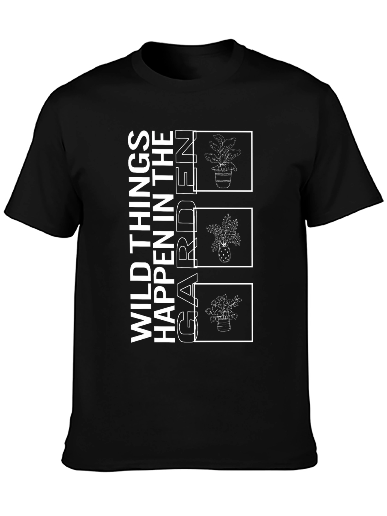 Wild Things Happen in the Garden Graphic Tee