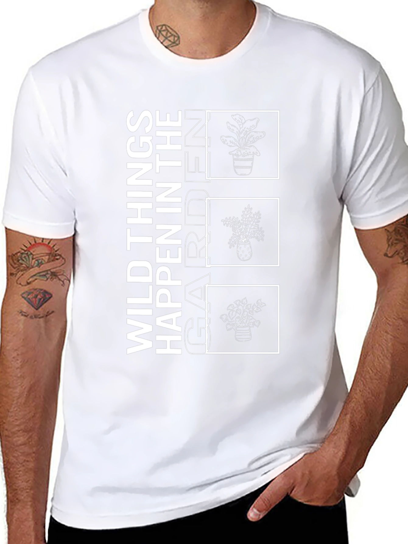 Wild Things Happen in the Garden Graphic Tee