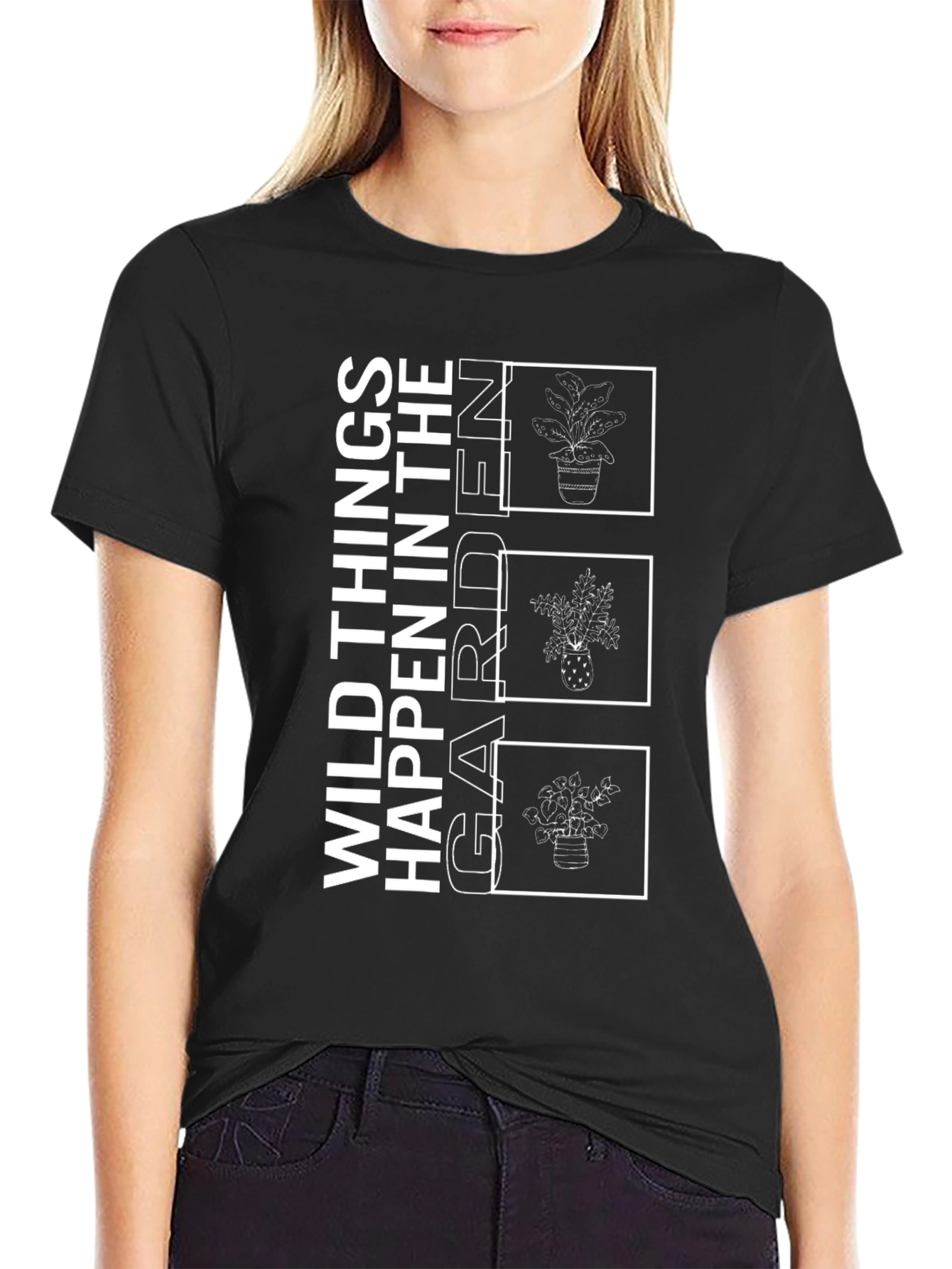 Wild Things Happen in the Garden Graphic Tee