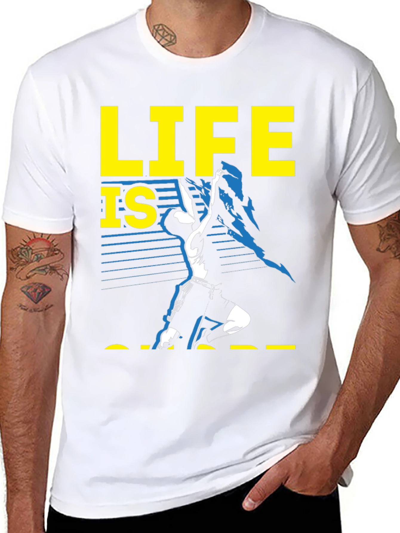 Life is Short T-Shirt Graphic Tee