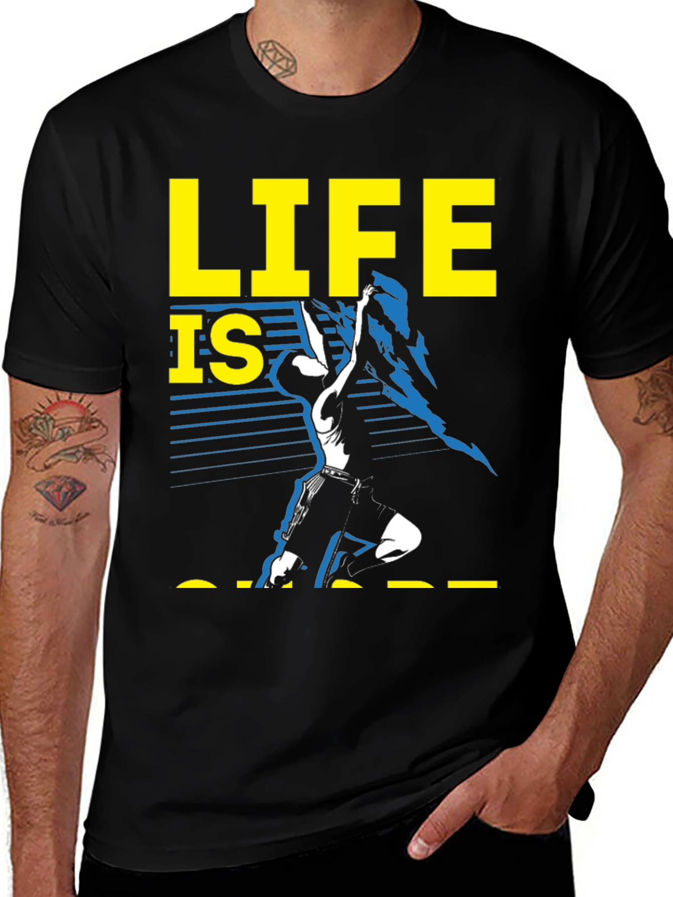 Life is Short T-Shirt Graphic Tee