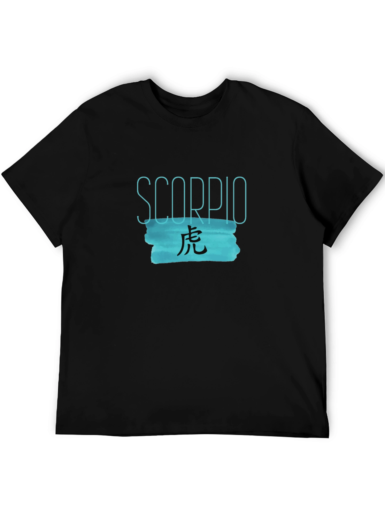 Scorpio Zodiac Graphic Print T-Shirt