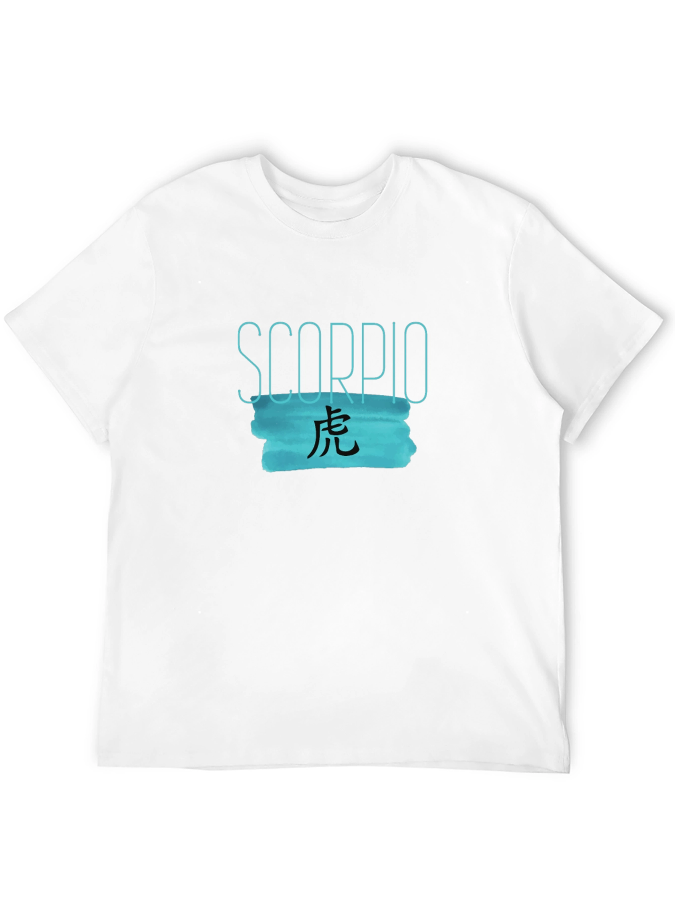 Scorpio Zodiac Graphic Print T-Shirt