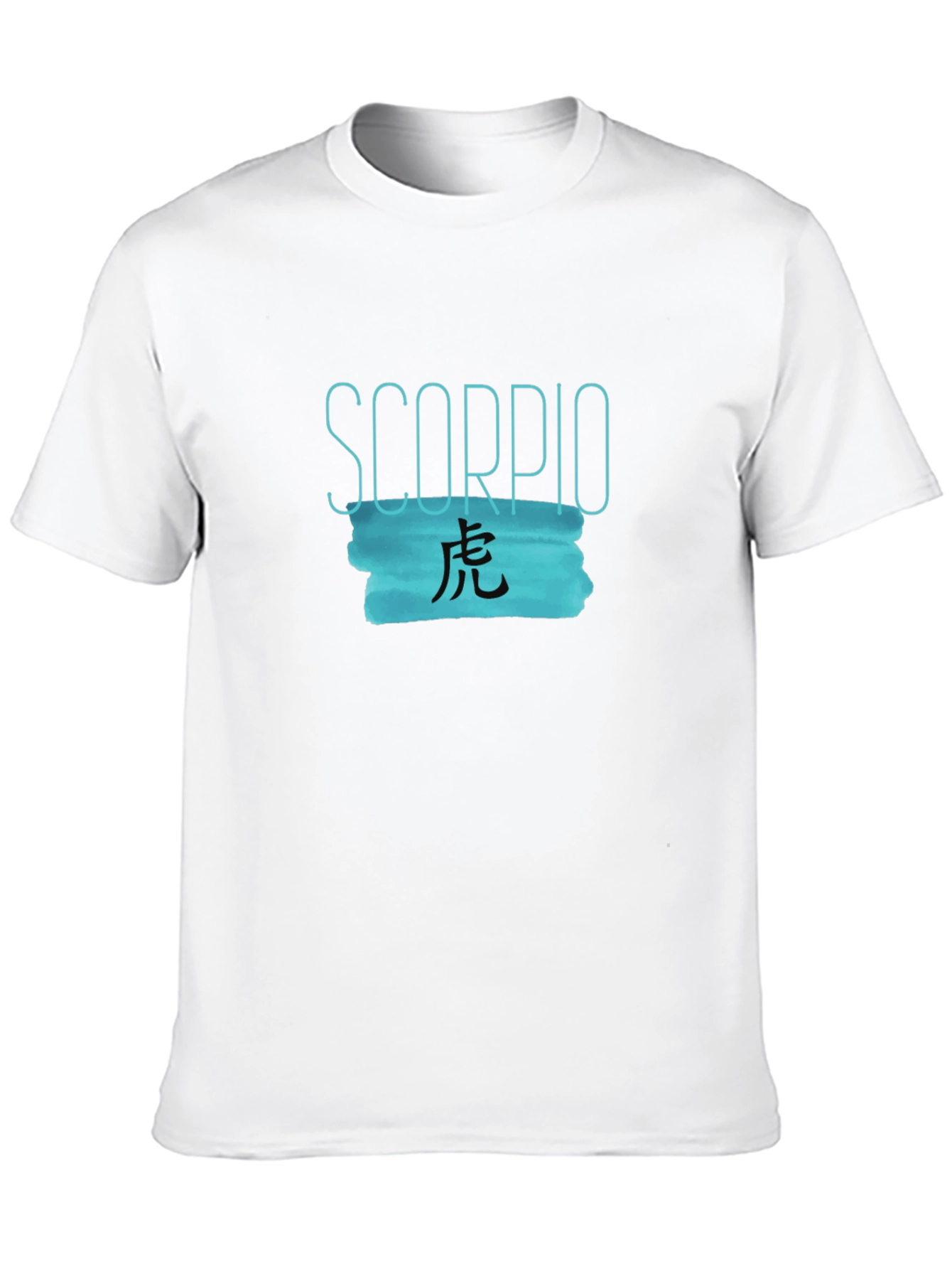 Scorpio Zodiac Graphic Print T-Shirt