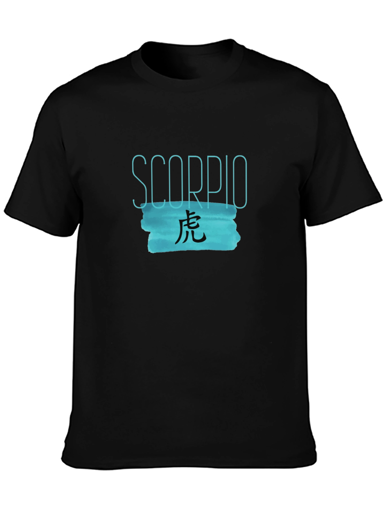 Scorpio Zodiac Graphic Print T-Shirt