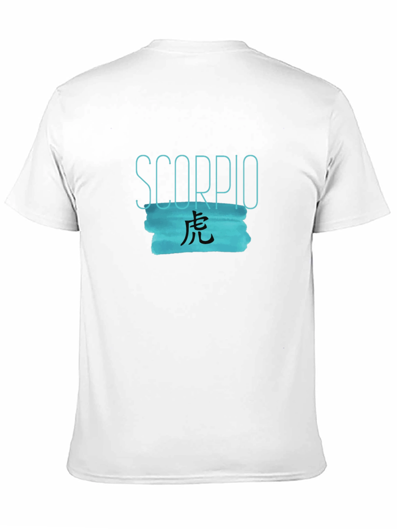 Scorpio Zodiac Graphic Print T-Shirt