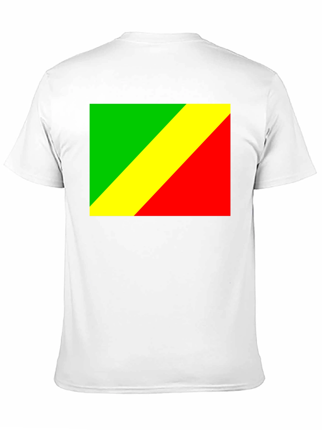 Republic of the Congo Flag T-Shirt - Black