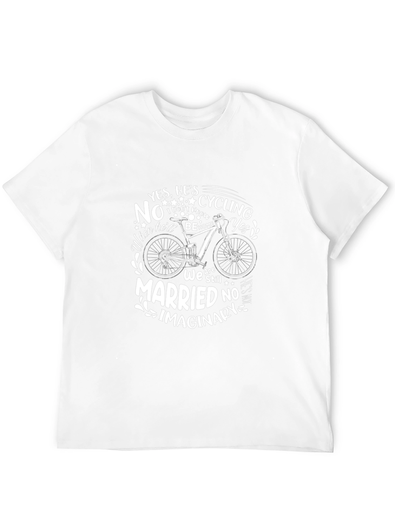 Cycling T-Shirt: Married No Imaginary