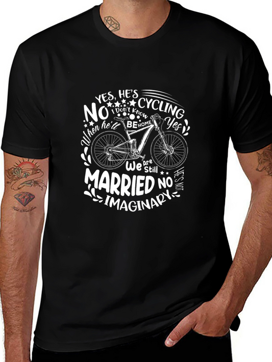 Cycling T-Shirt: Married No Imaginary