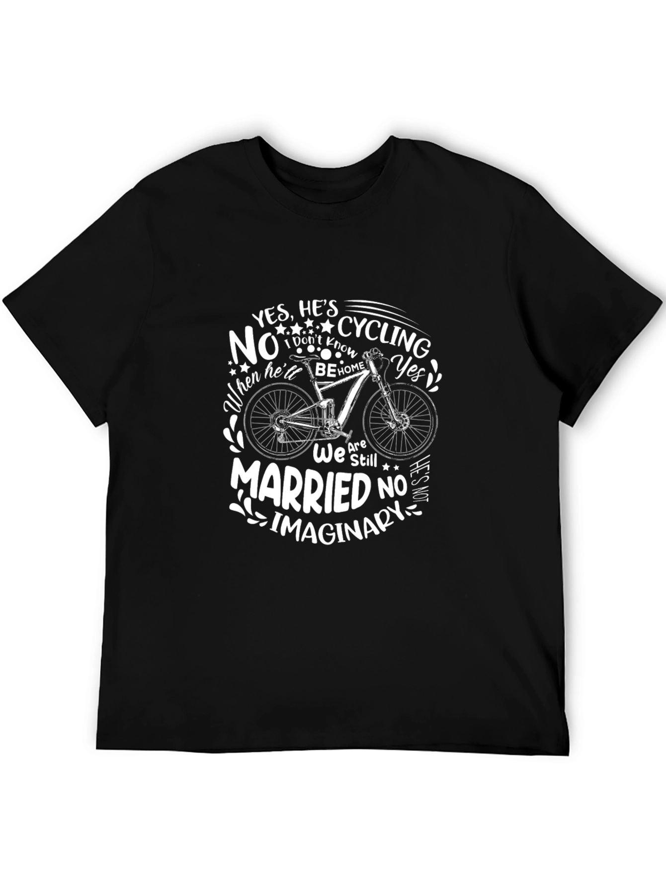 Cycling T-Shirt: Married No Imaginary