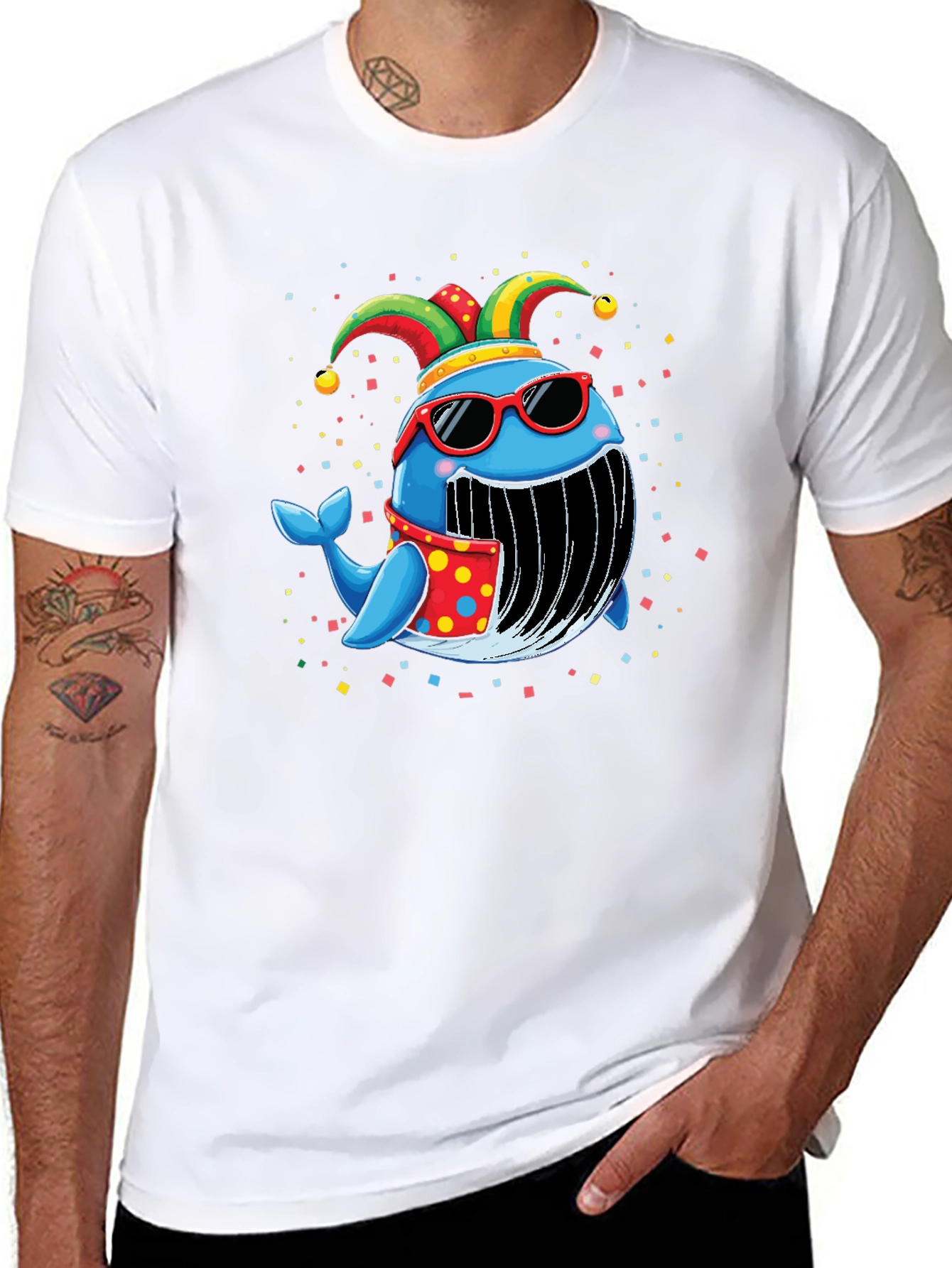 Carnival Whale T-Shirt