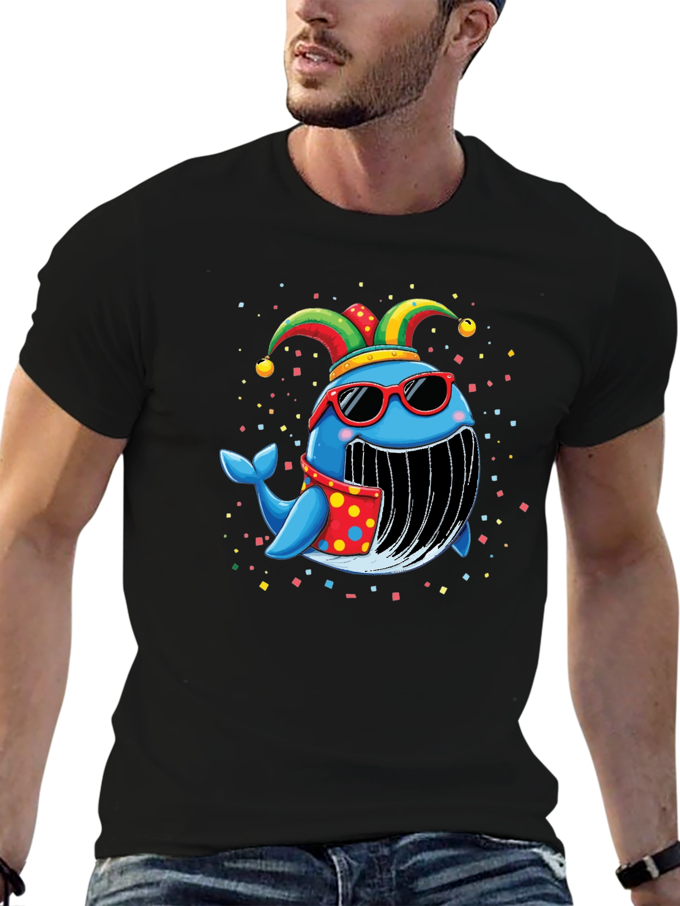 Carnival Whale T-Shirt