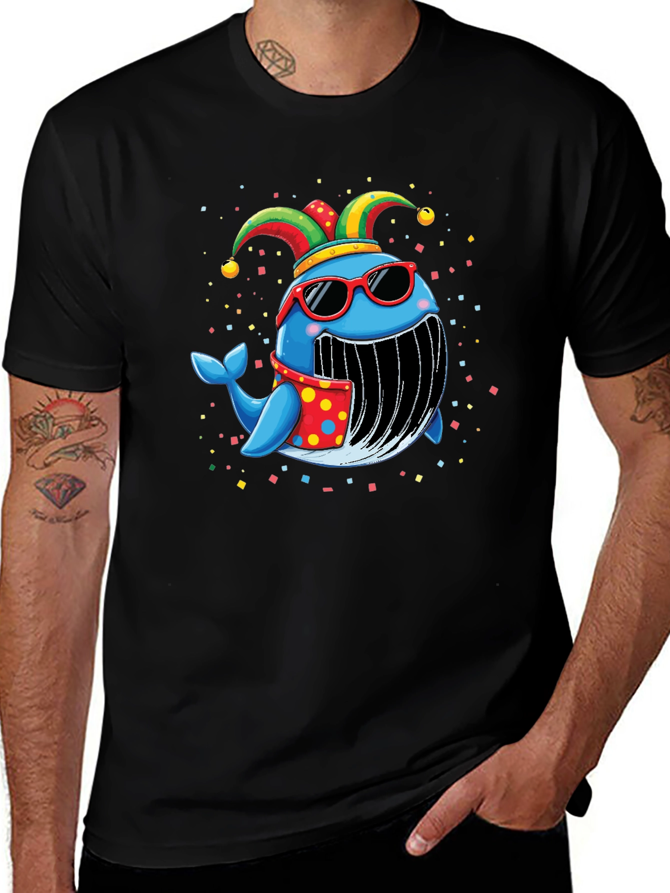 Carnival Whale T-Shirt