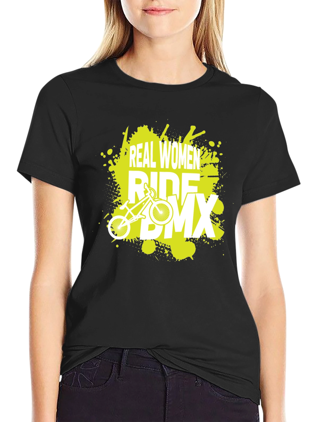 Real Women Ride BMX T-Shirt