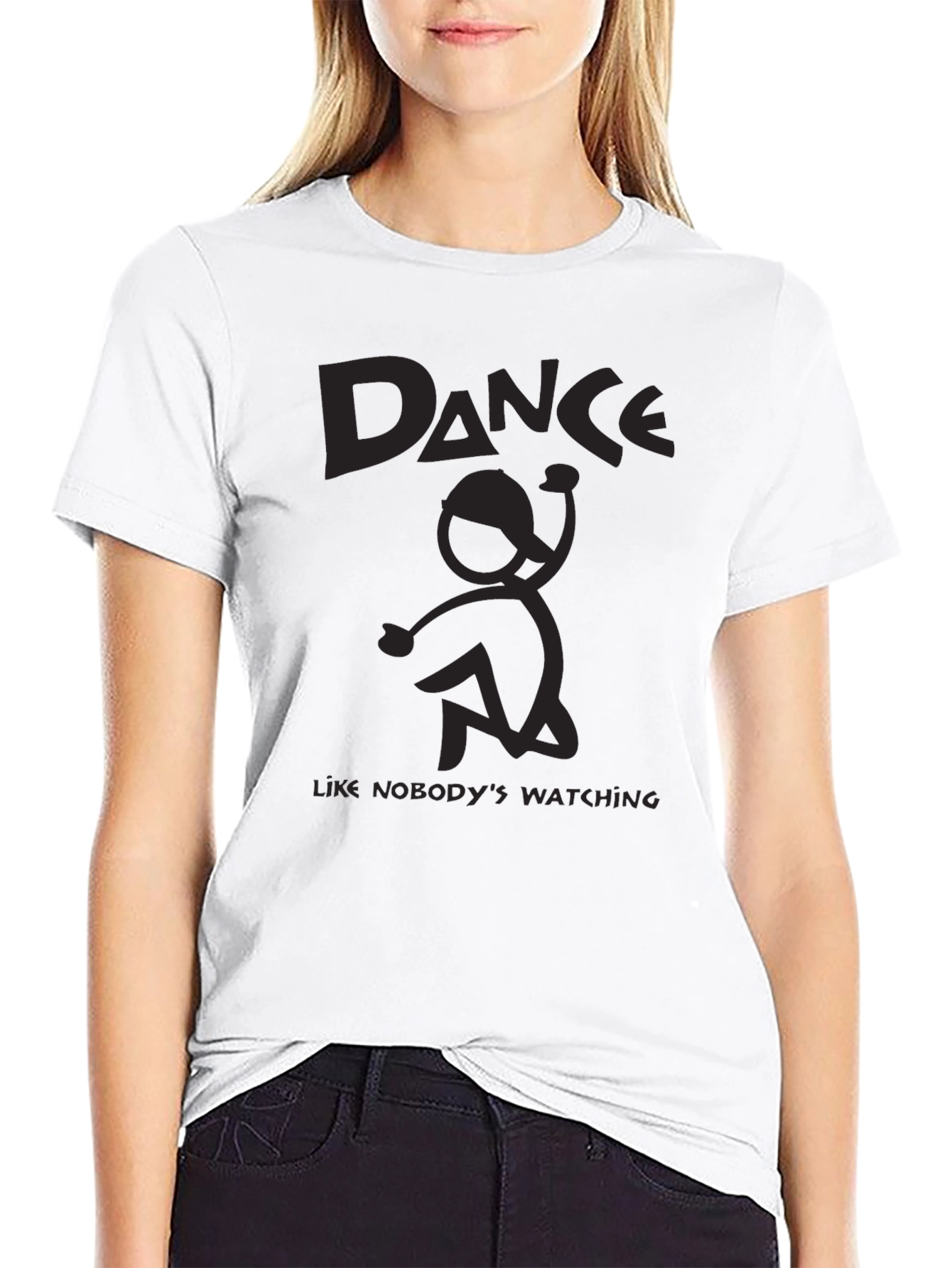 Dance Like Nobodys Watching Graphic Tee
