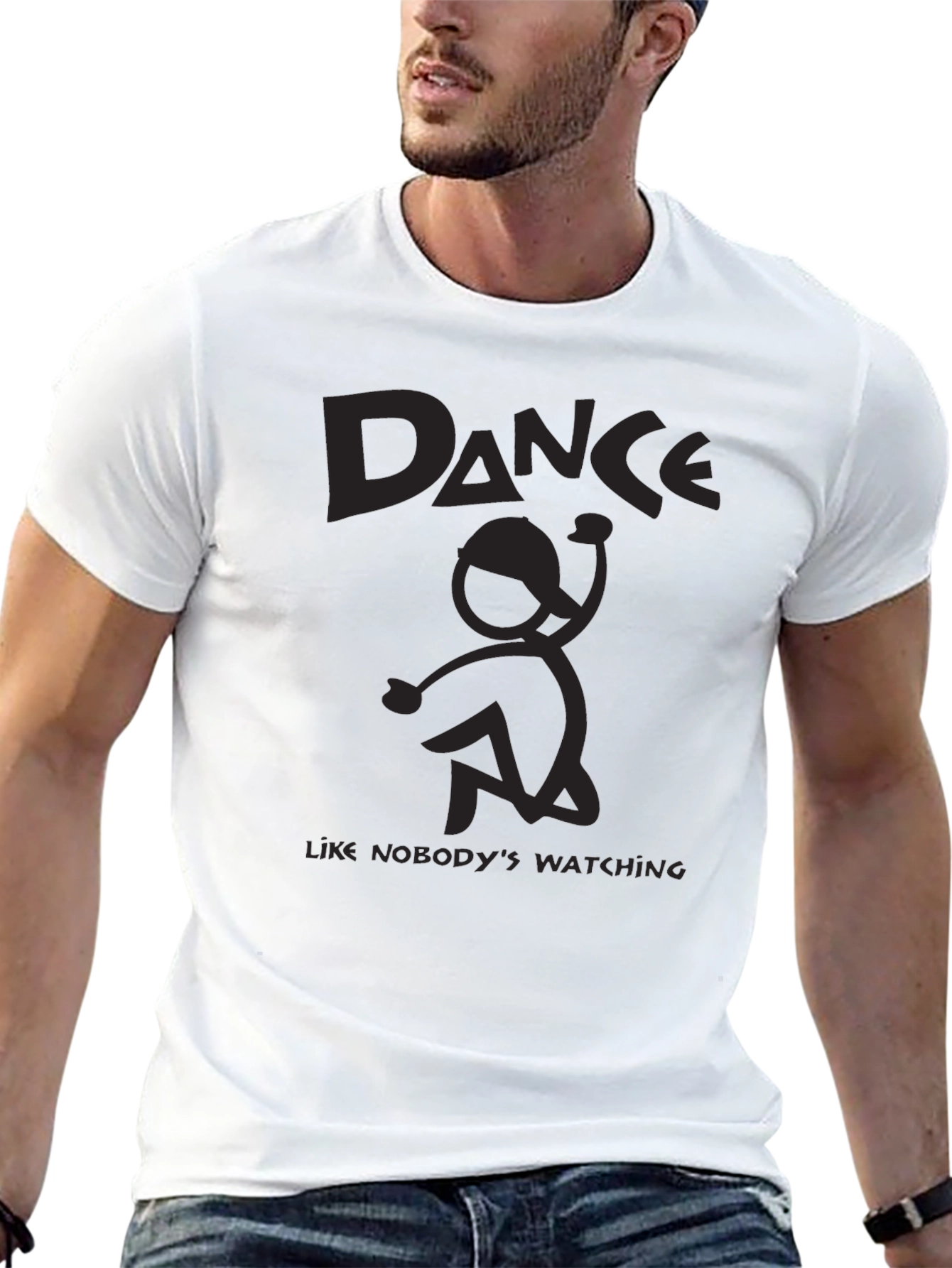 Dance Like Nobodys Watching Graphic Tee