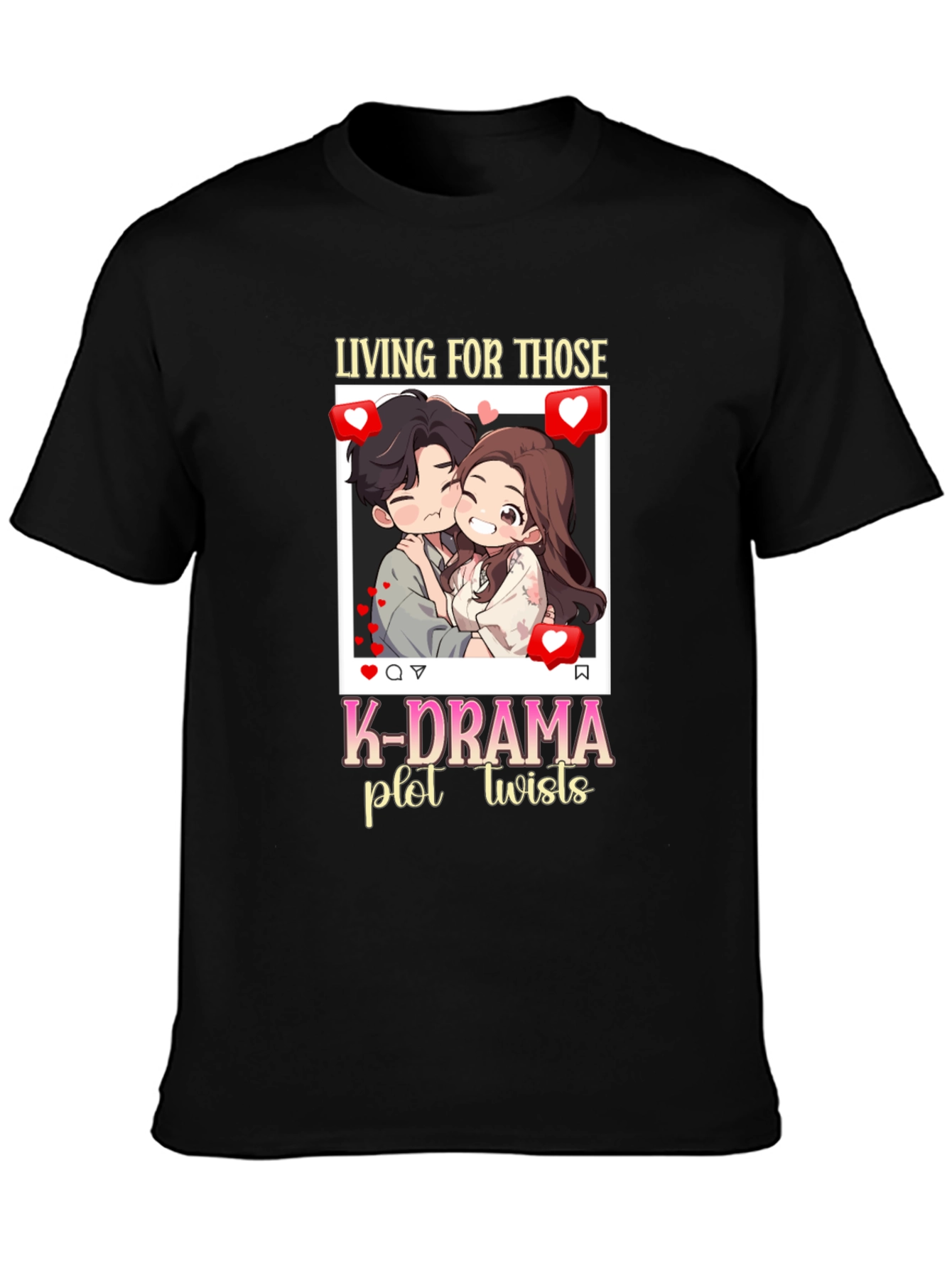 K-Drama Plot Twists T-Shirt