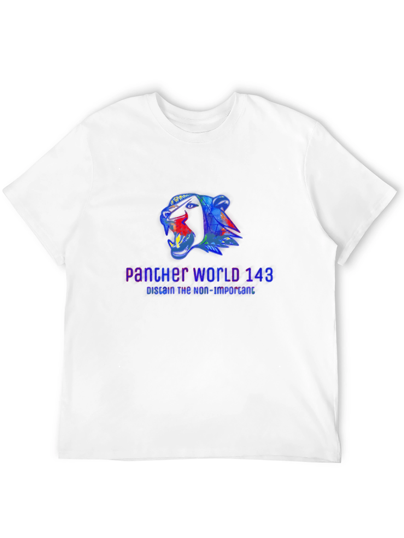 Panther World 143 Graphic Tee - Black