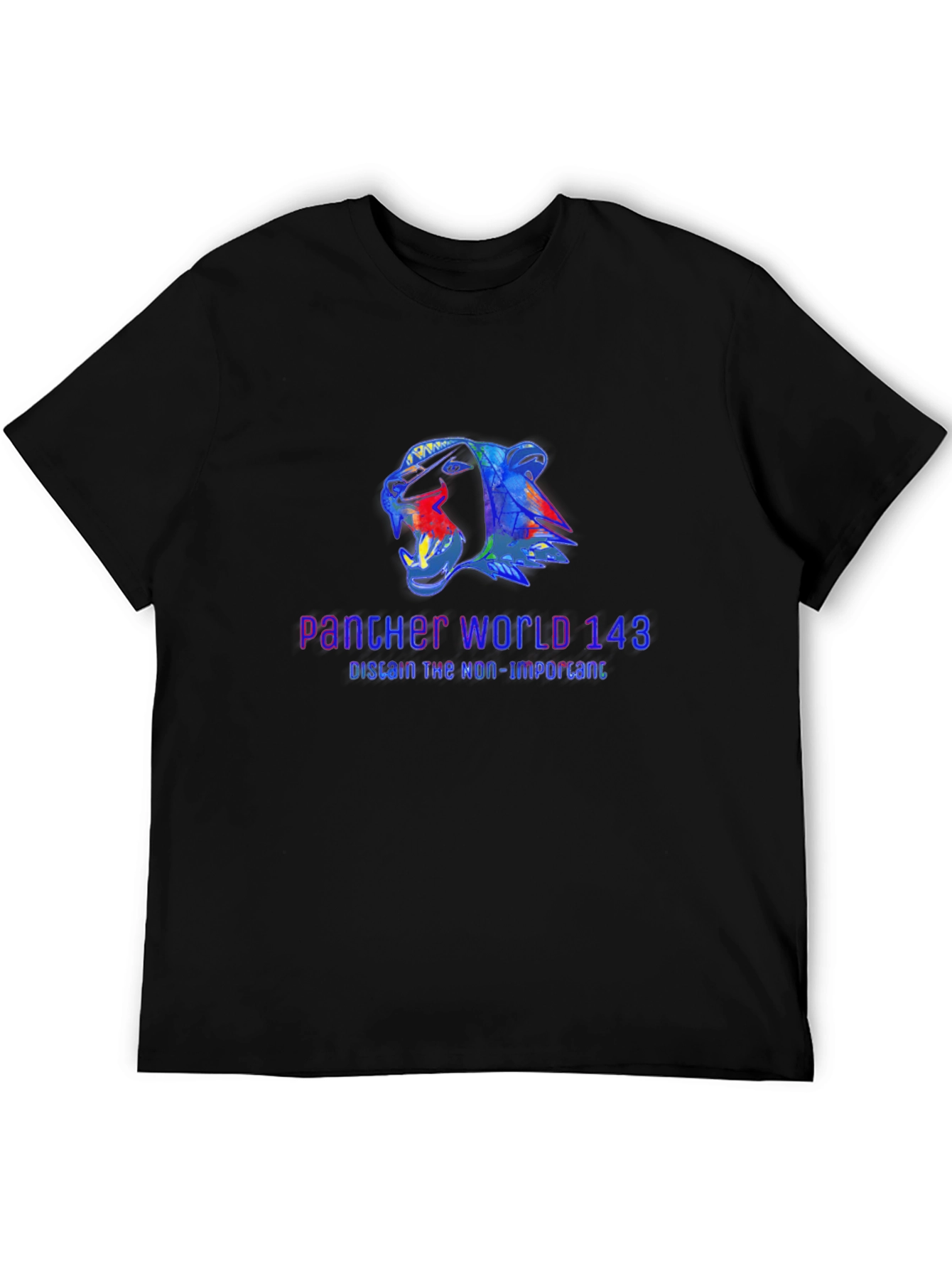 Panther World 143 Graphic Tee - Black