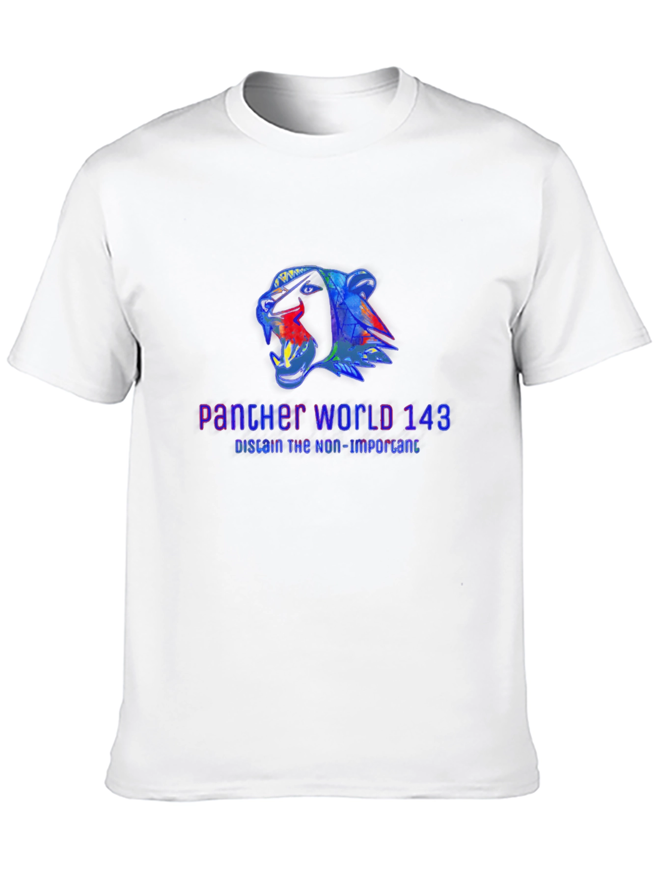 Panther World 143 Graphic Tee - Black