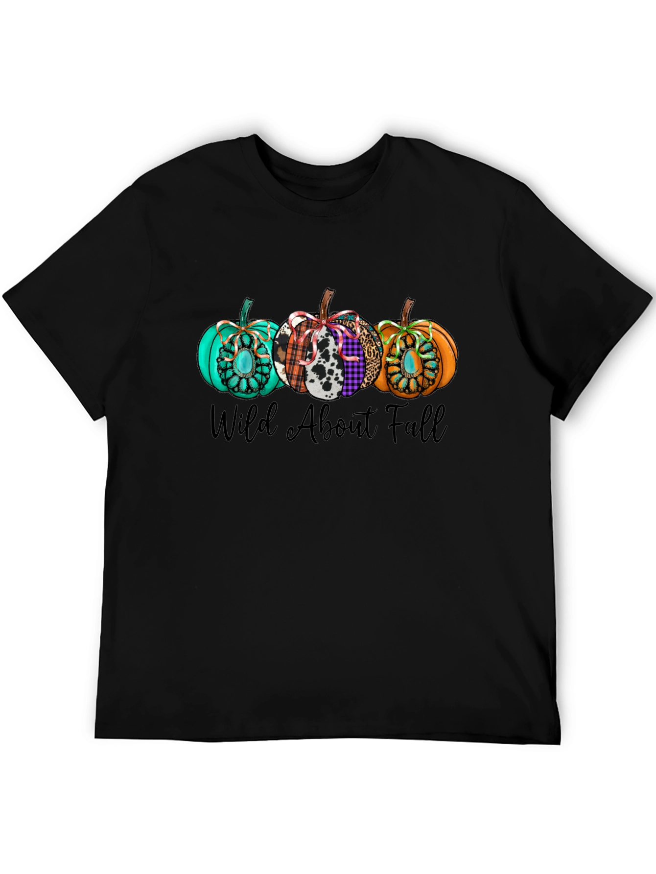 Wild About Fall Pumpkin Graphic Tee