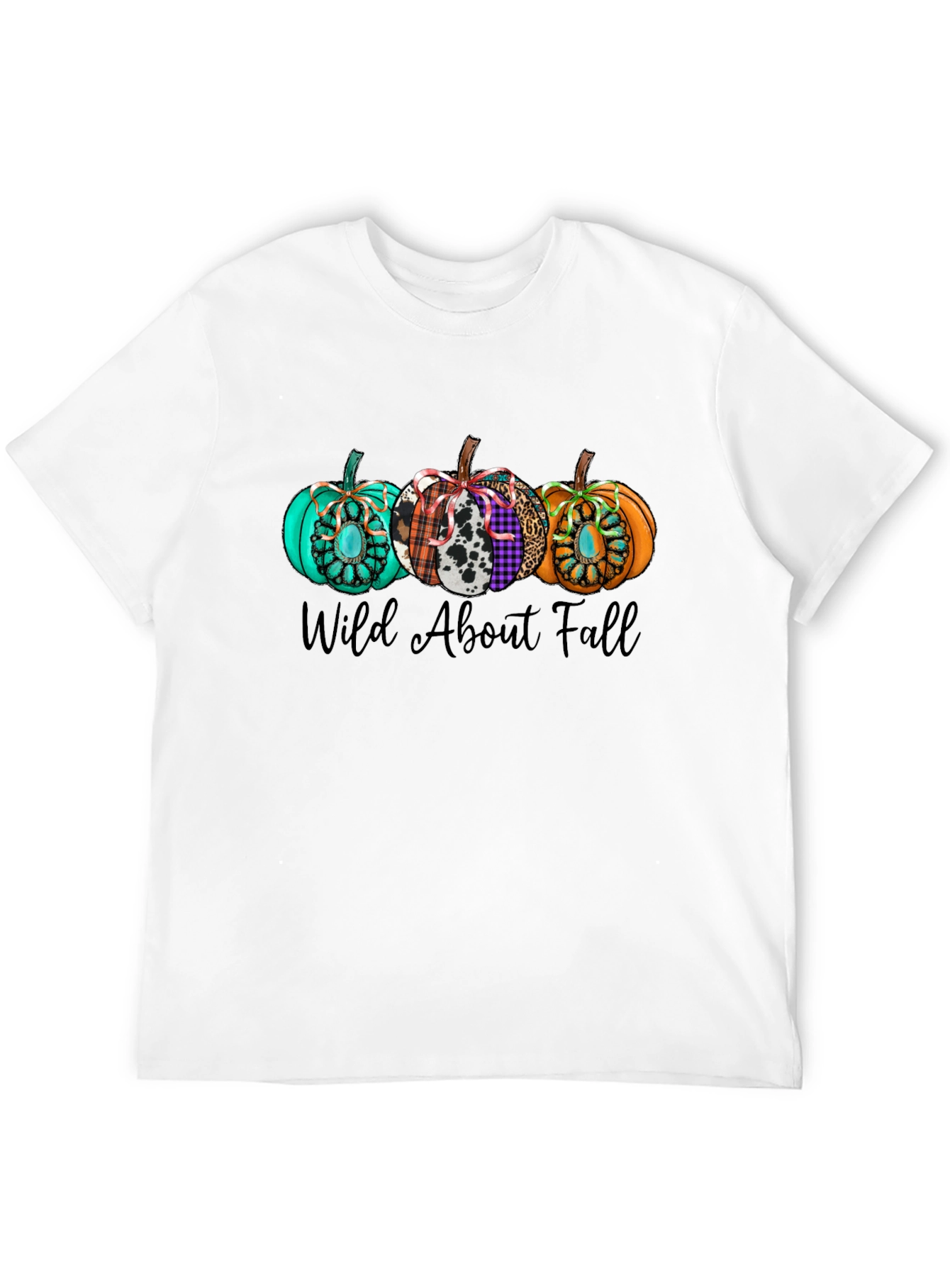 Wild About Fall Pumpkin Graphic Tee