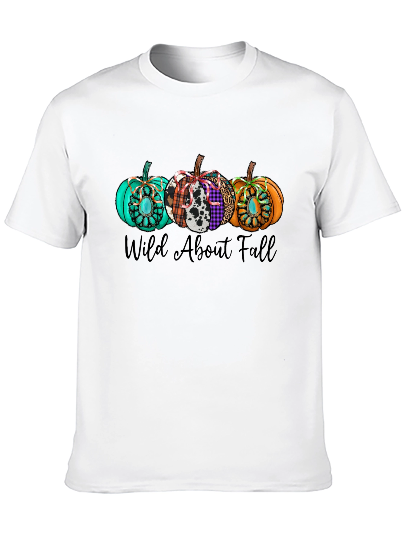 Wild About Fall Pumpkin Graphic Tee