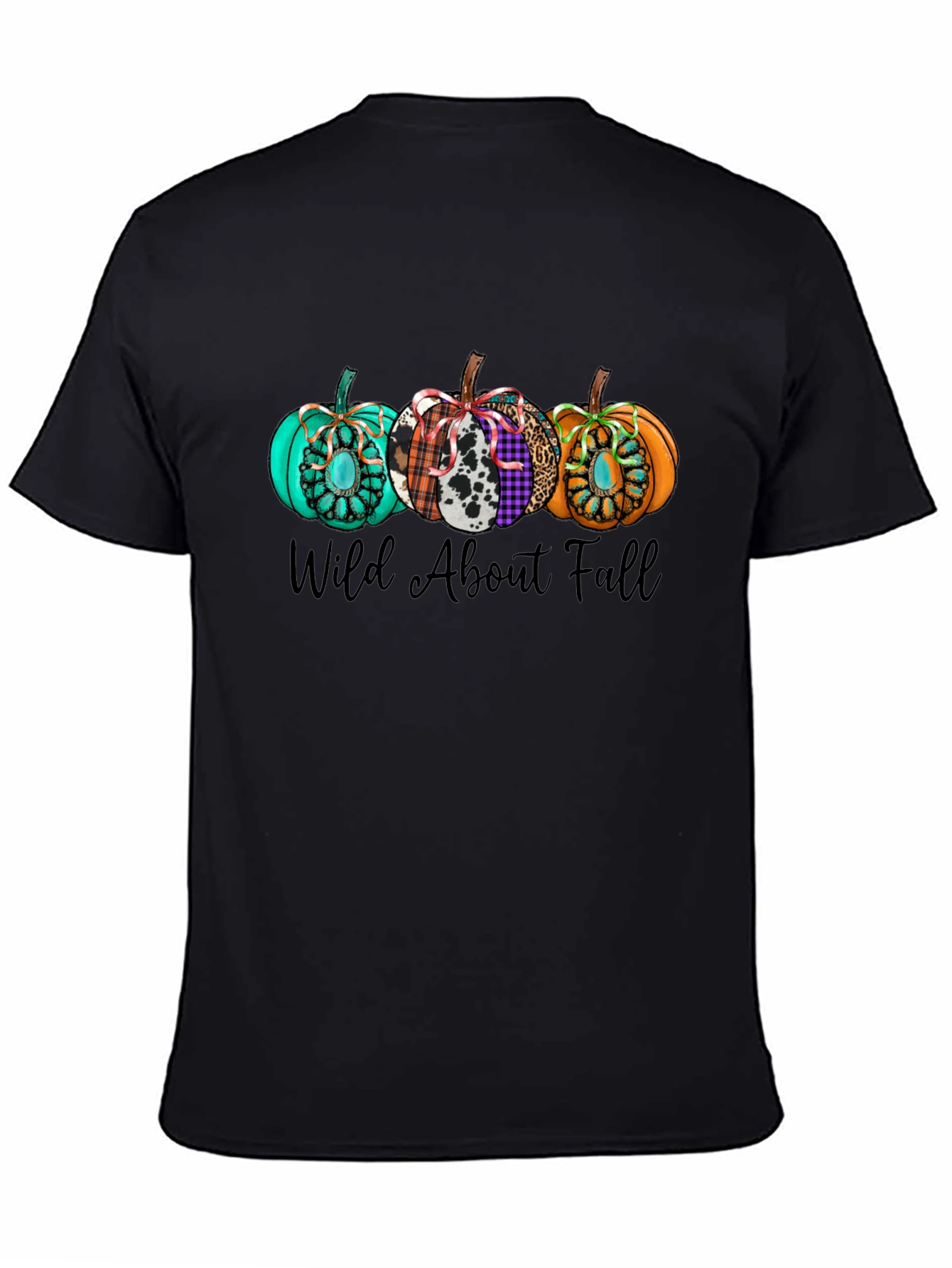 Wild About Fall Pumpkin Graphic Tee