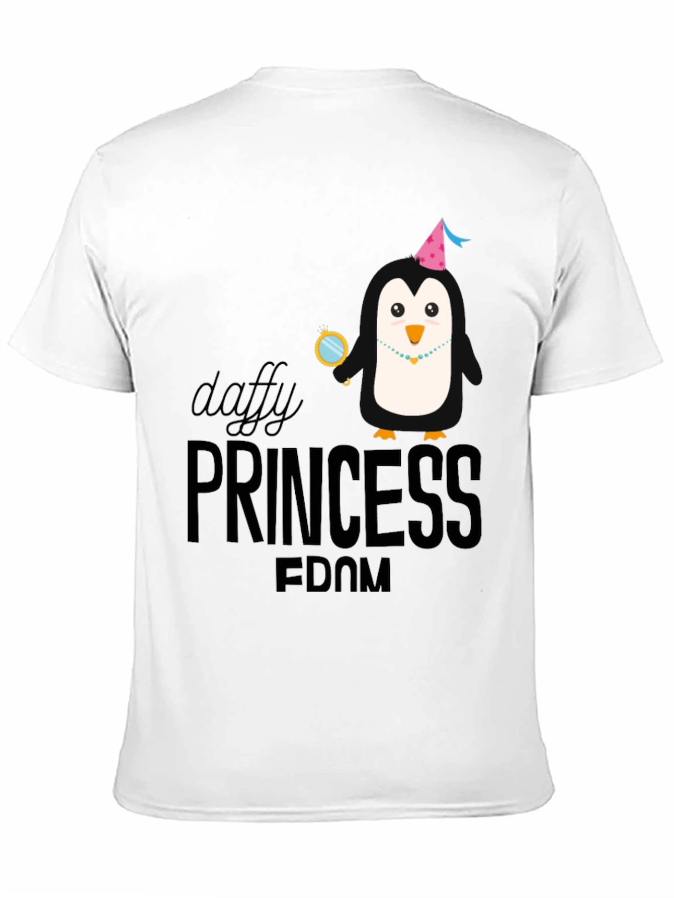 Daffy Princess Penguin Graphic T-Shirt