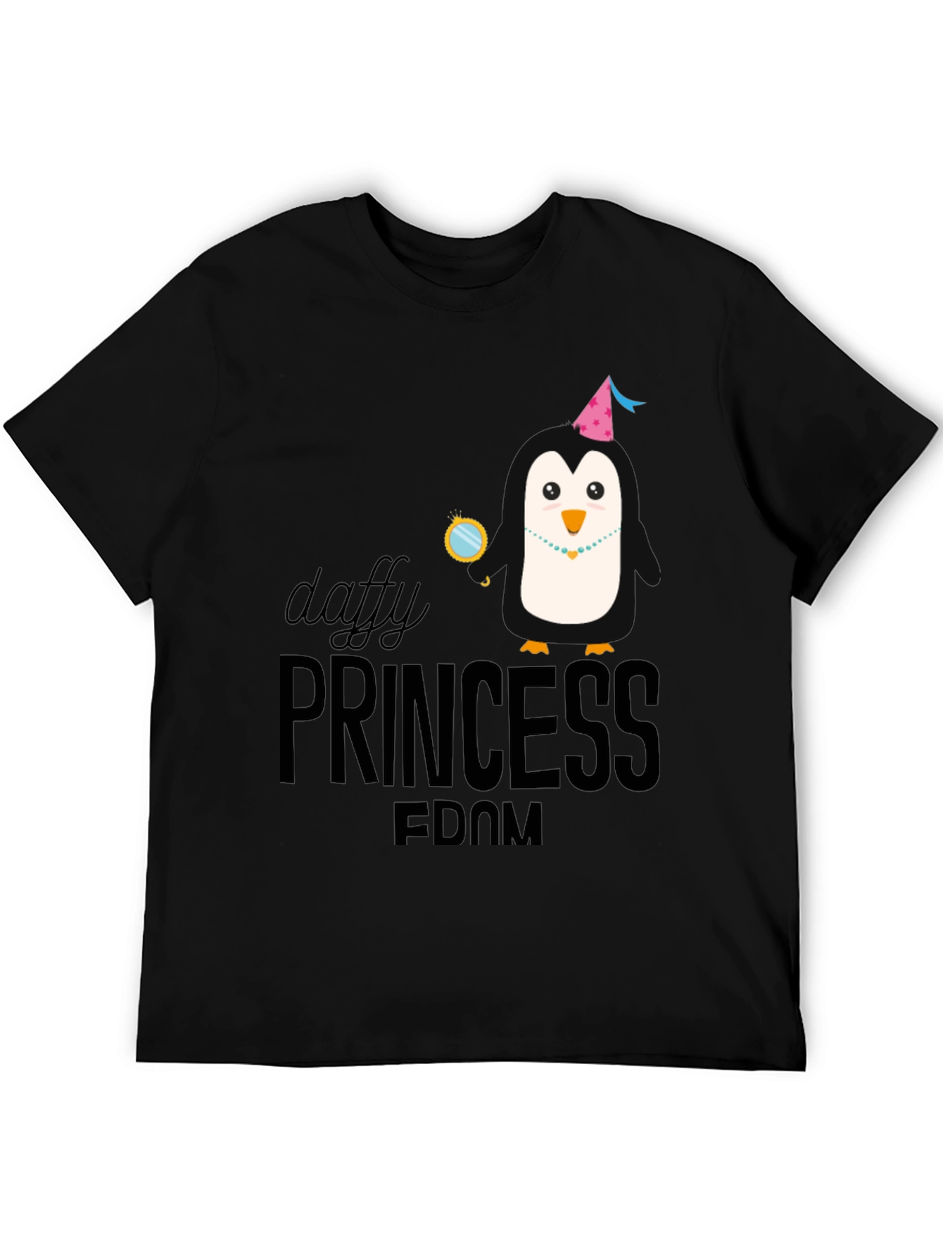 Daffy Princess Penguin Graphic T-Shirt