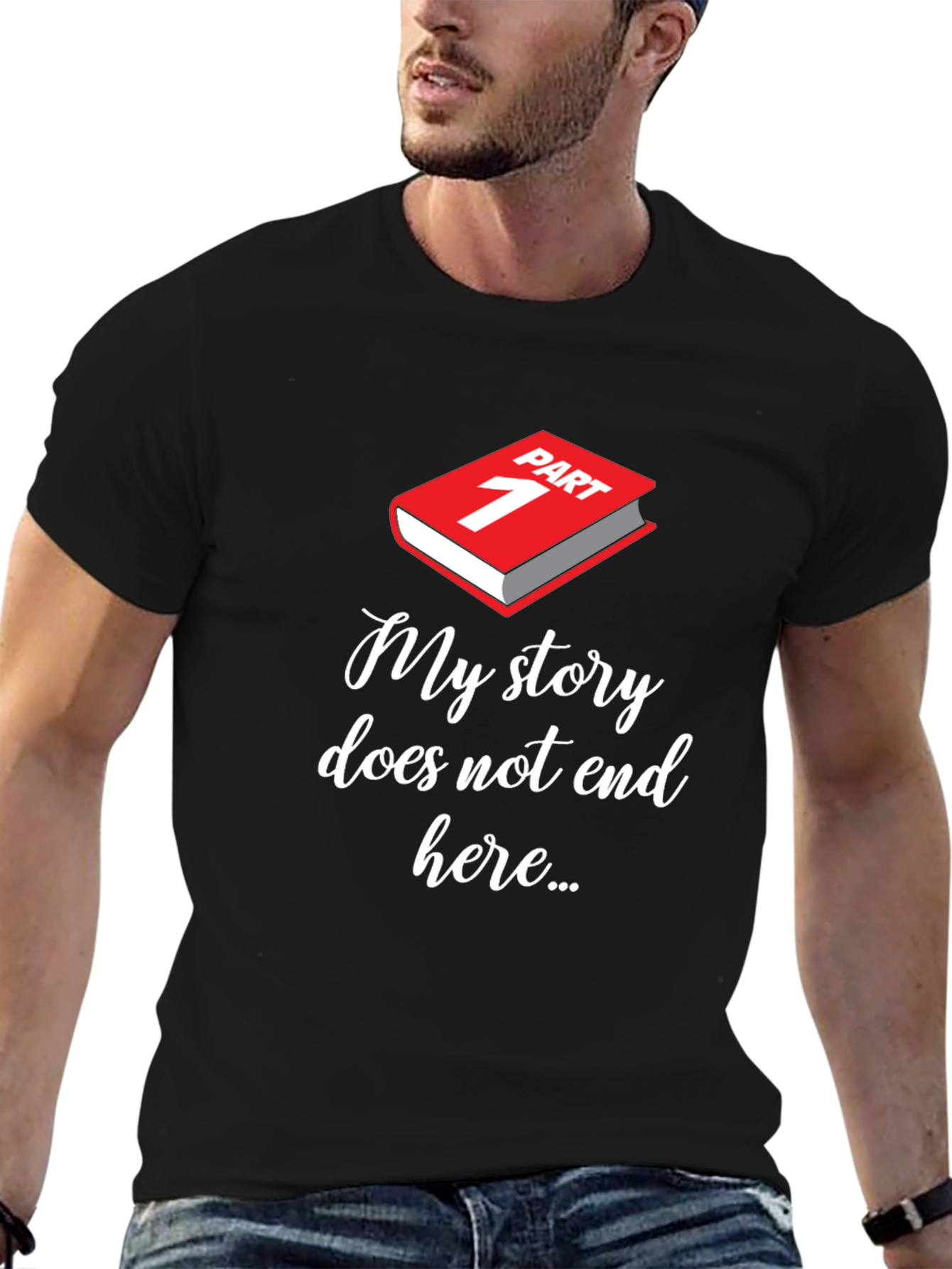 My Story Part 1 Black Graphic Tee
