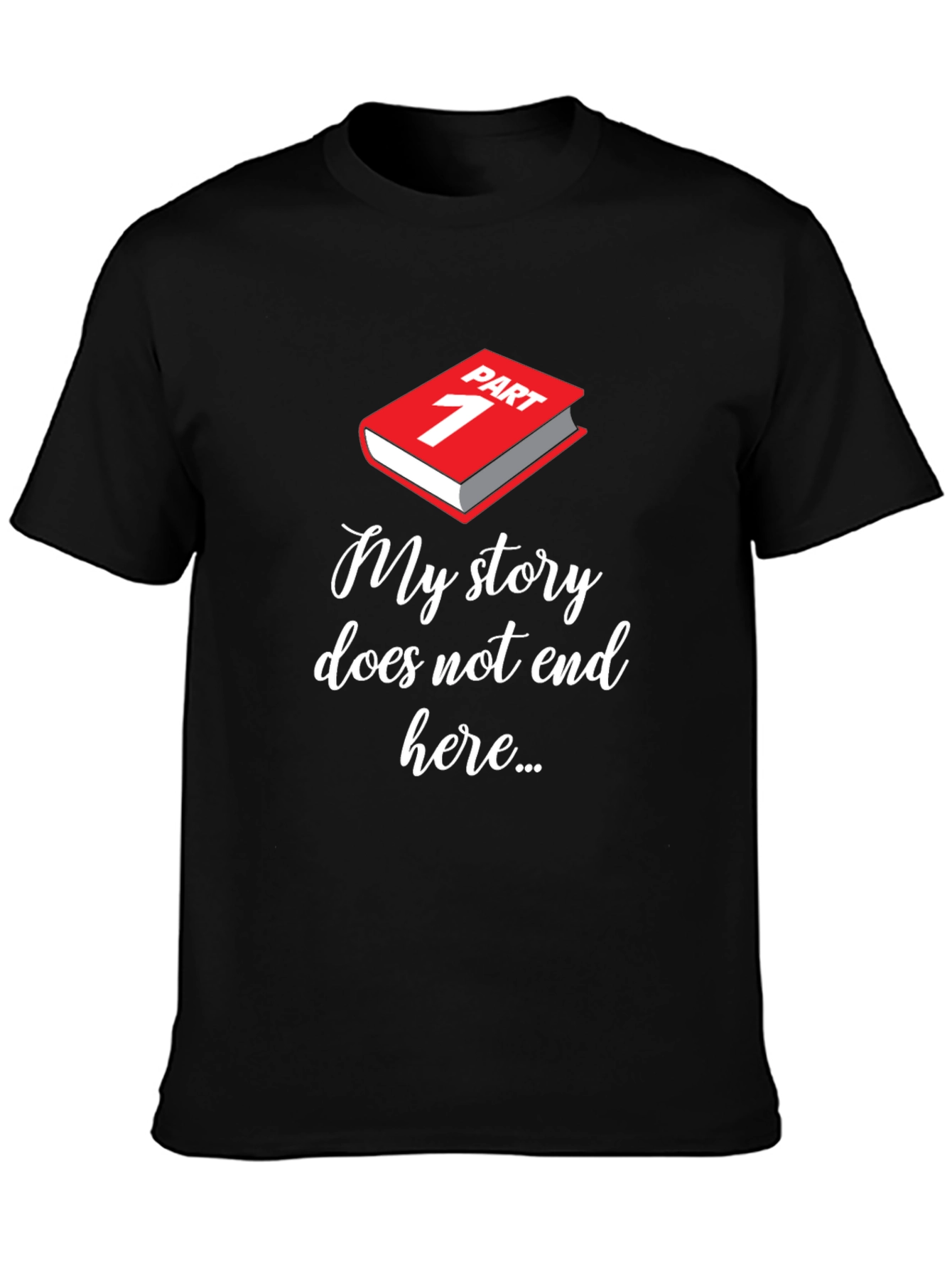 My Story Part 1 Black Graphic Tee