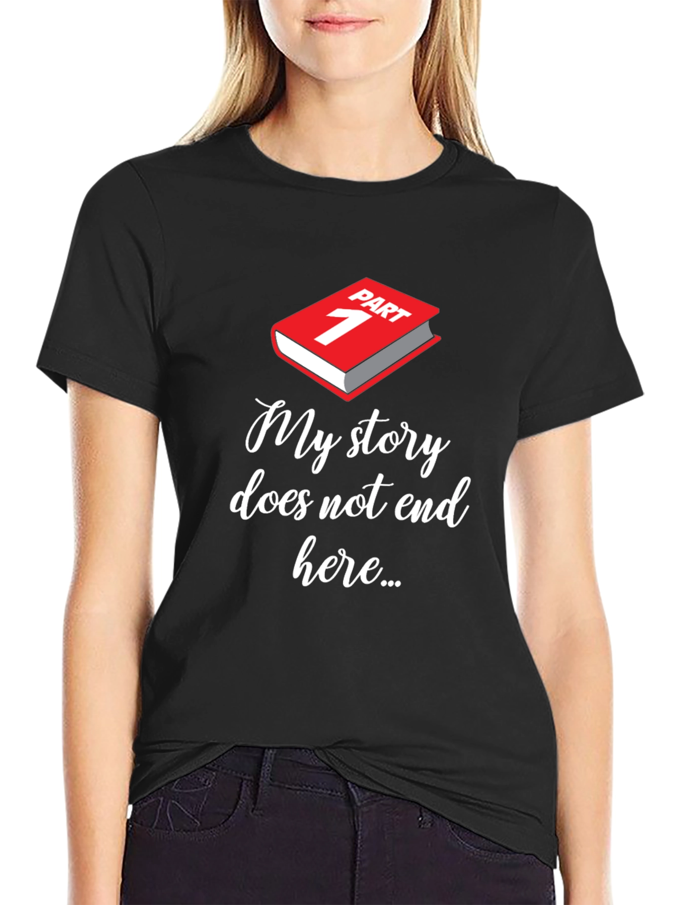My Story Part 1 Black Graphic Tee