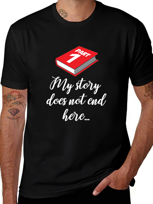 My Story Part 1 Black Graphic Tee