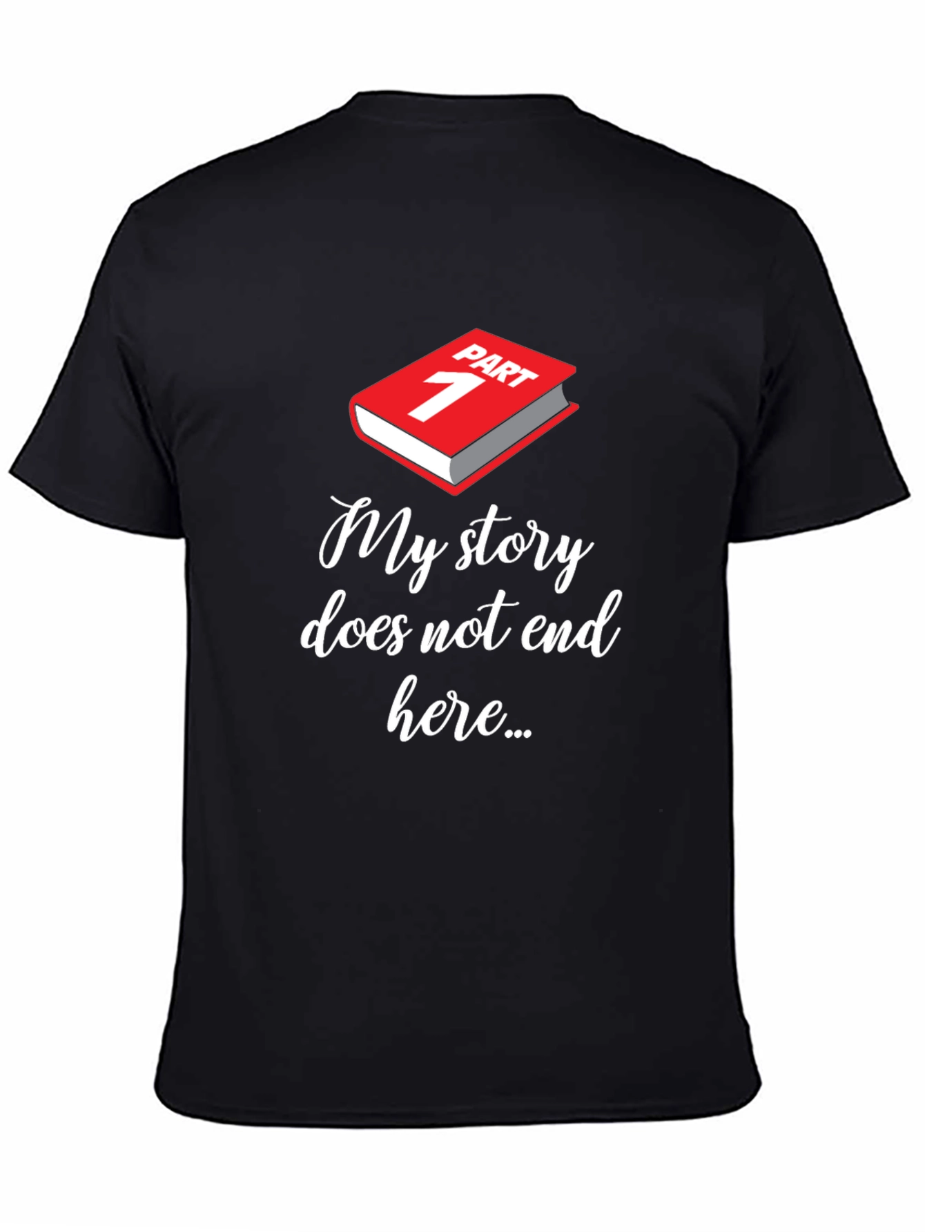 My Story Part 1 Black Graphic Tee