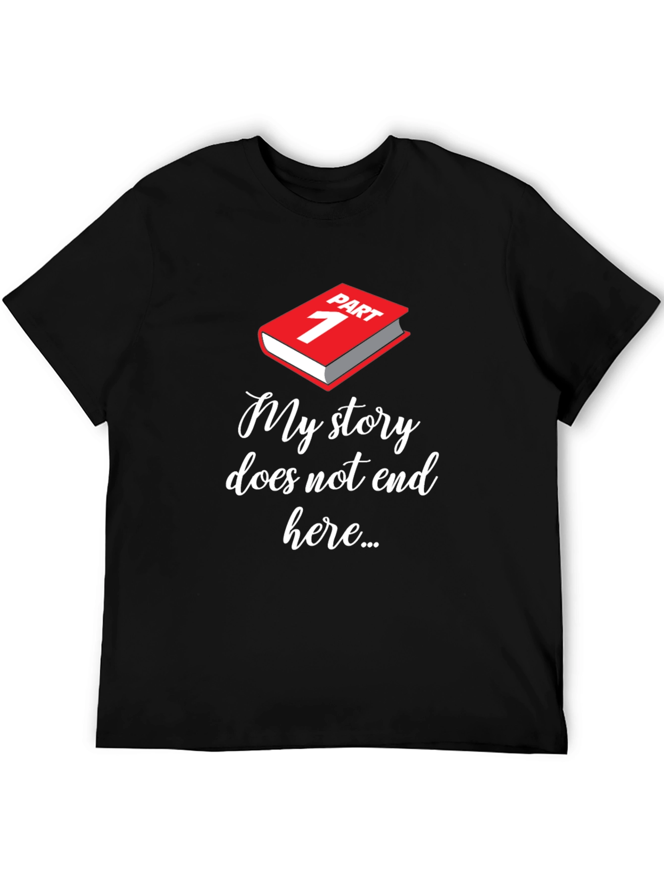 My Story Part 1 Black Graphic Tee