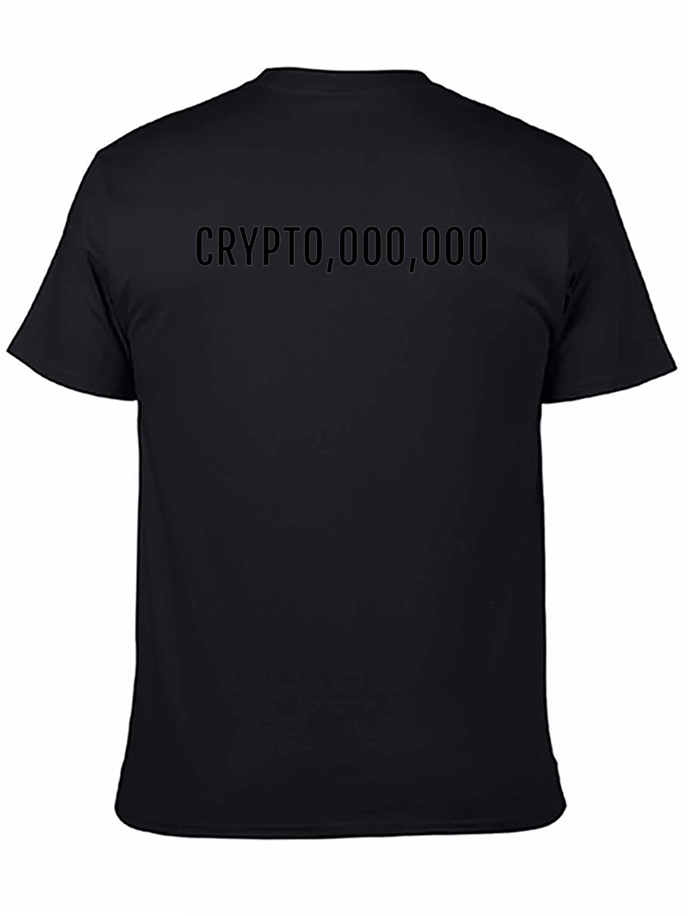 Crypto Millionaire Black T-Shirt