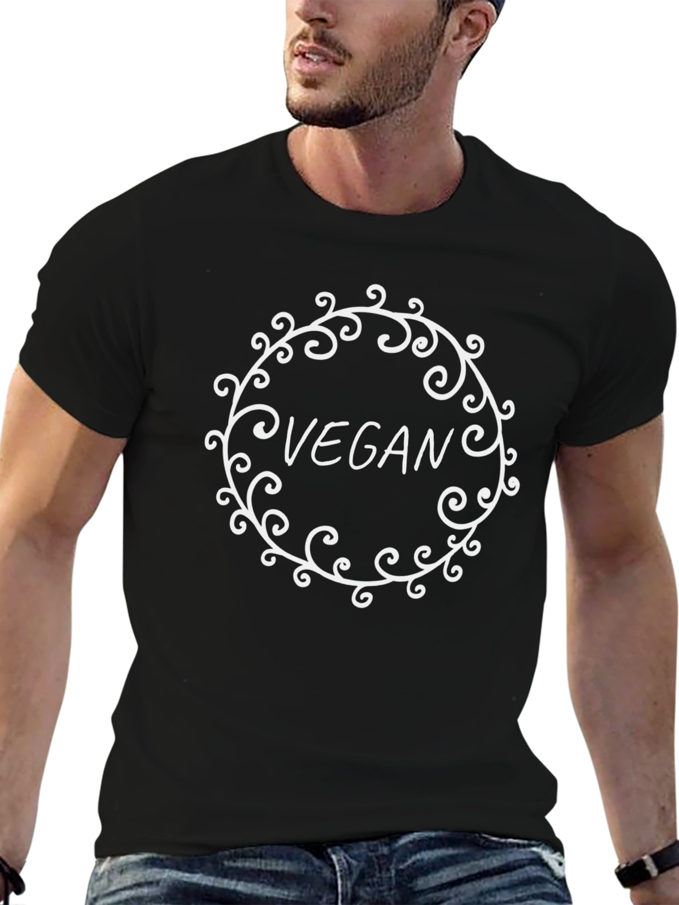 Vegan Graphic Tee - Stylish & Ethical