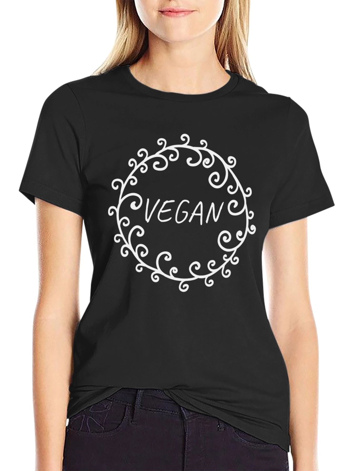Vegan Graphic Tee - Stylish & Ethical