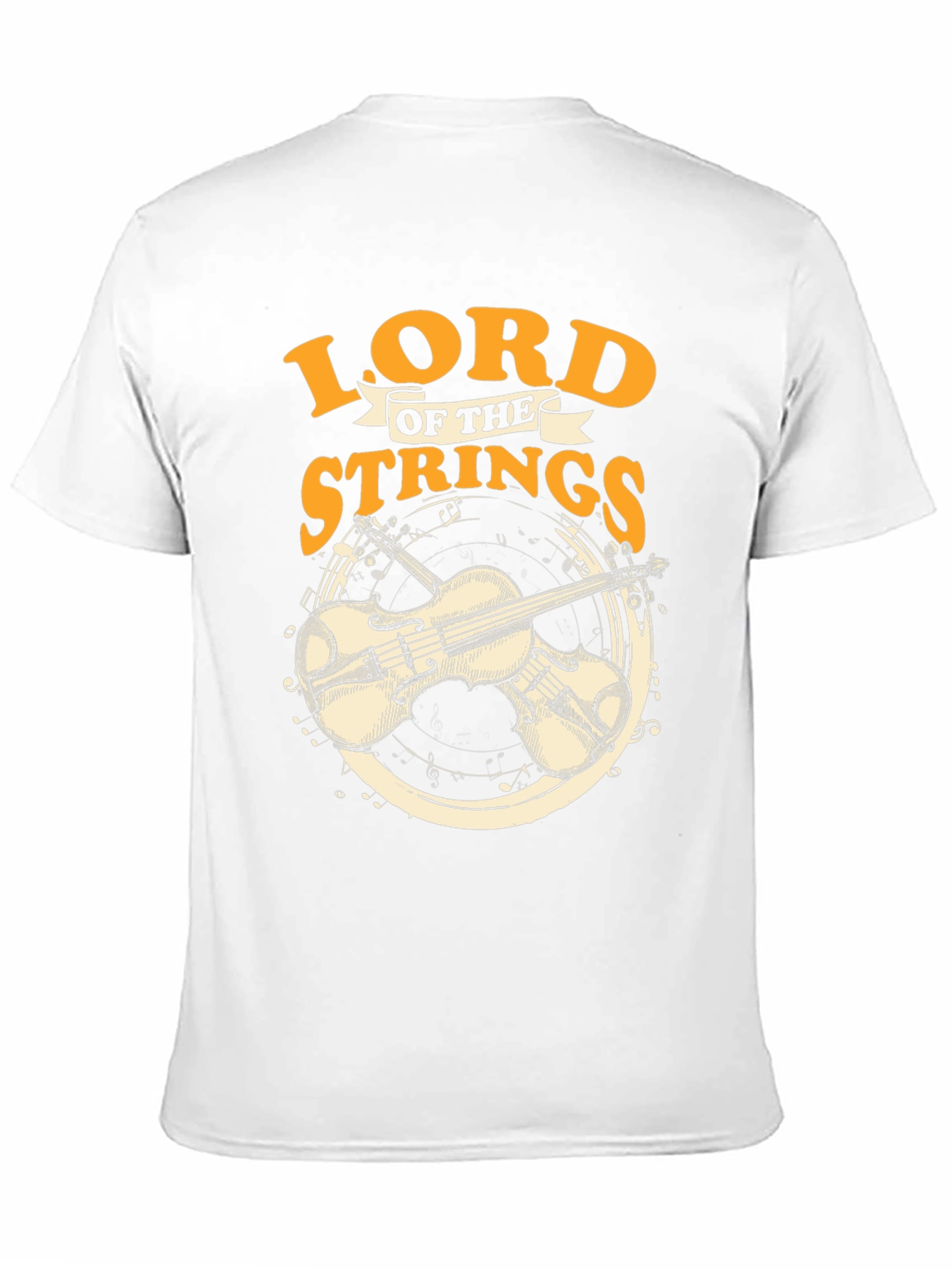 Lord of the Strings Black T-Shirt