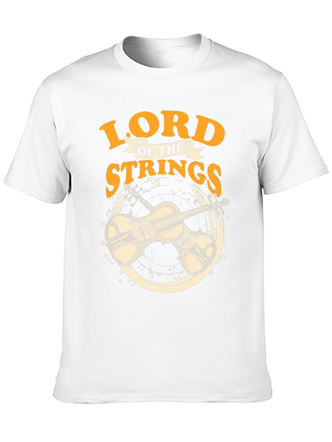 Lord of the Strings Black T-Shirt