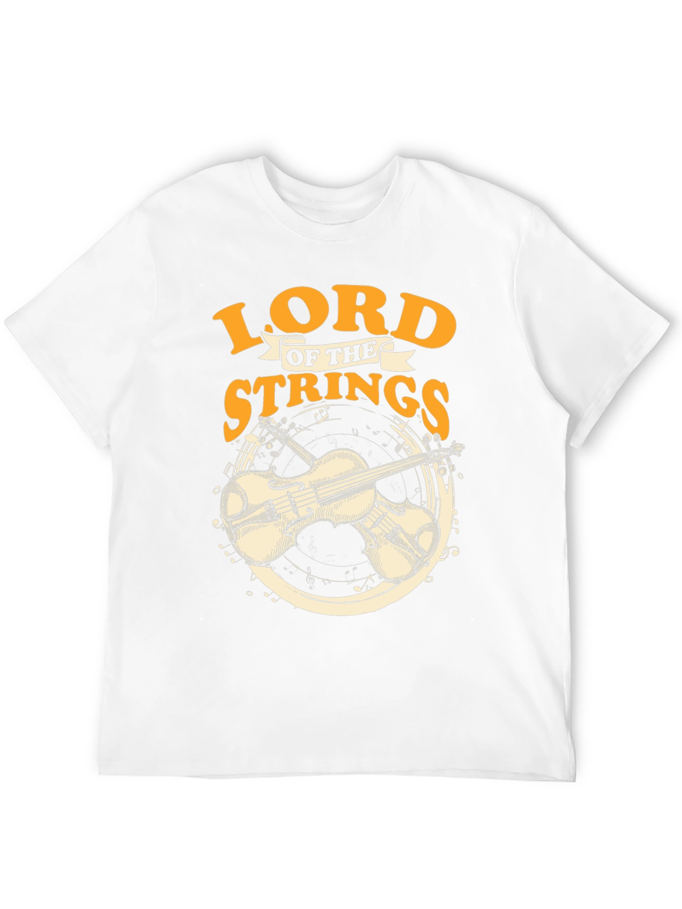 Lord of the Strings Black T-Shirt