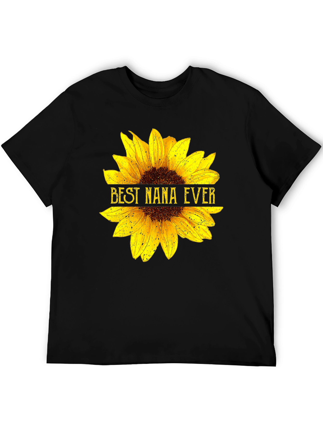 Best Nana Ever Sunflower Graphic T-Shirt