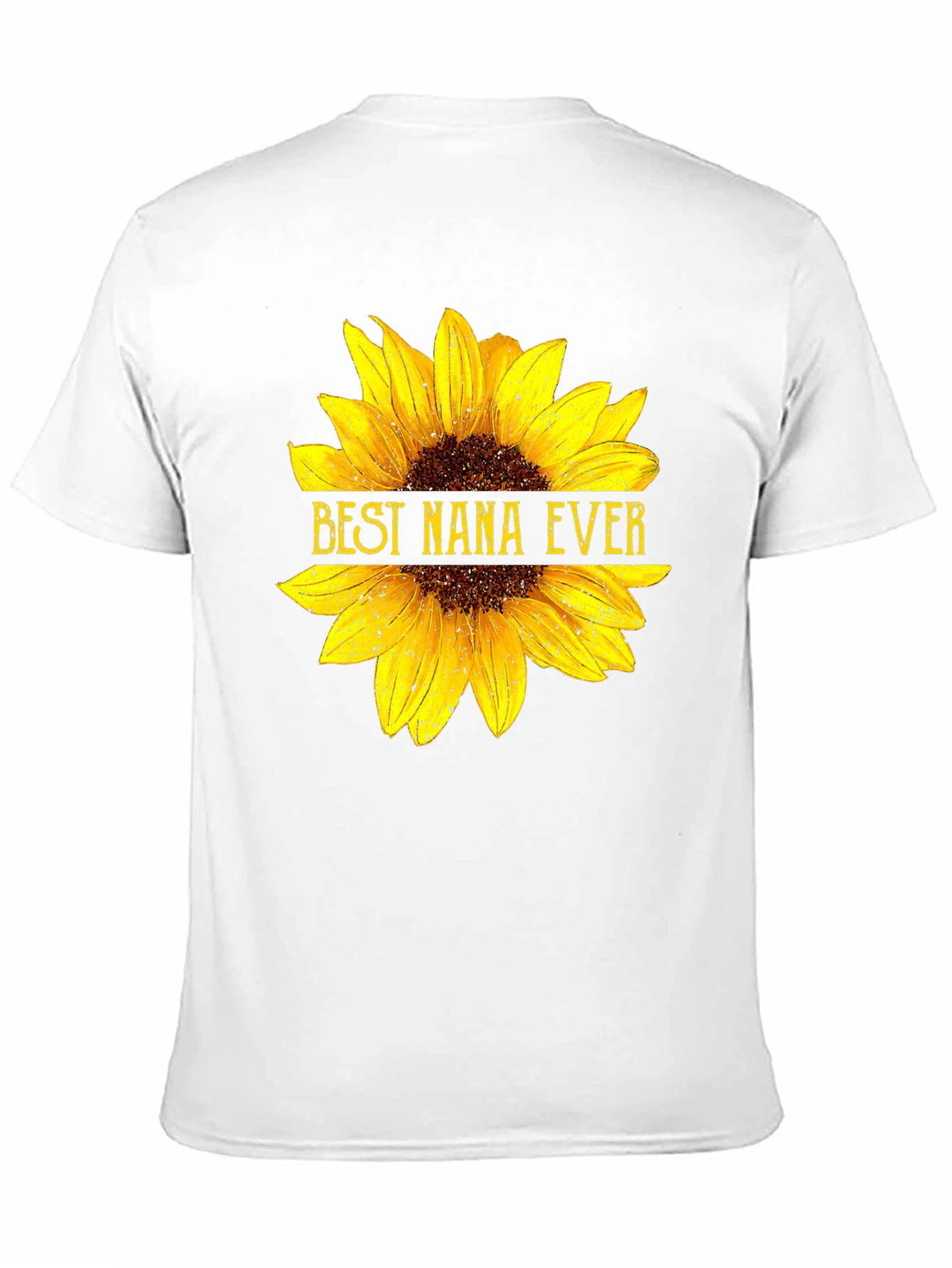 Best Nana Ever Sunflower Graphic T-Shirt