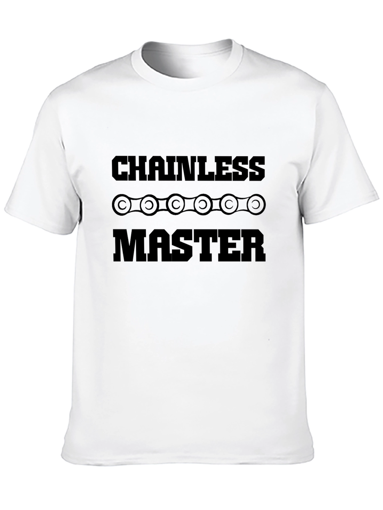 Chainless Master T-Shirt - Black Cotton Tee