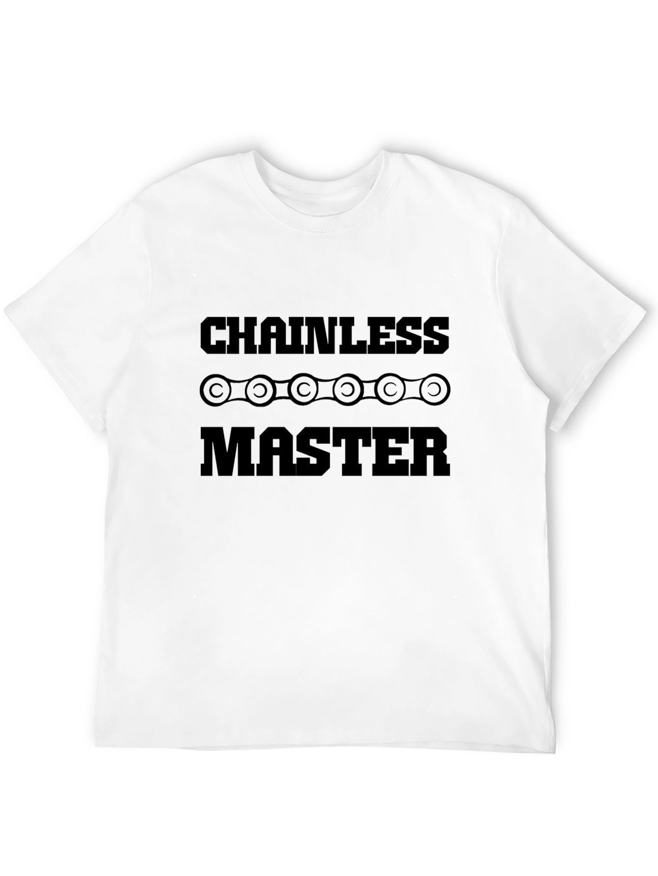 Chainless Master T-Shirt - Black Cotton Tee