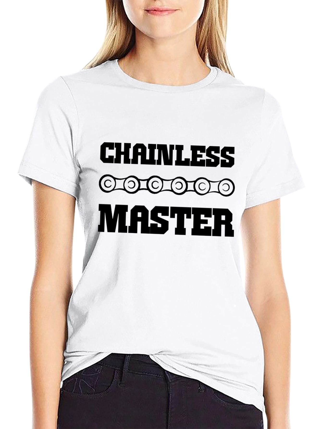 Chainless Master T-Shirt - Black Cotton Tee