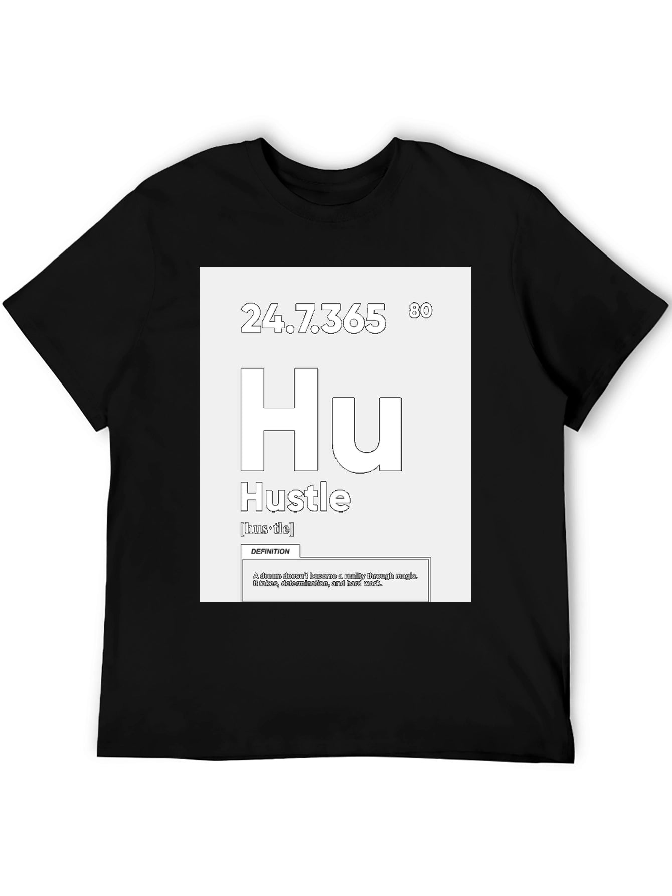 Hustle Definition Graphic T-Shirt