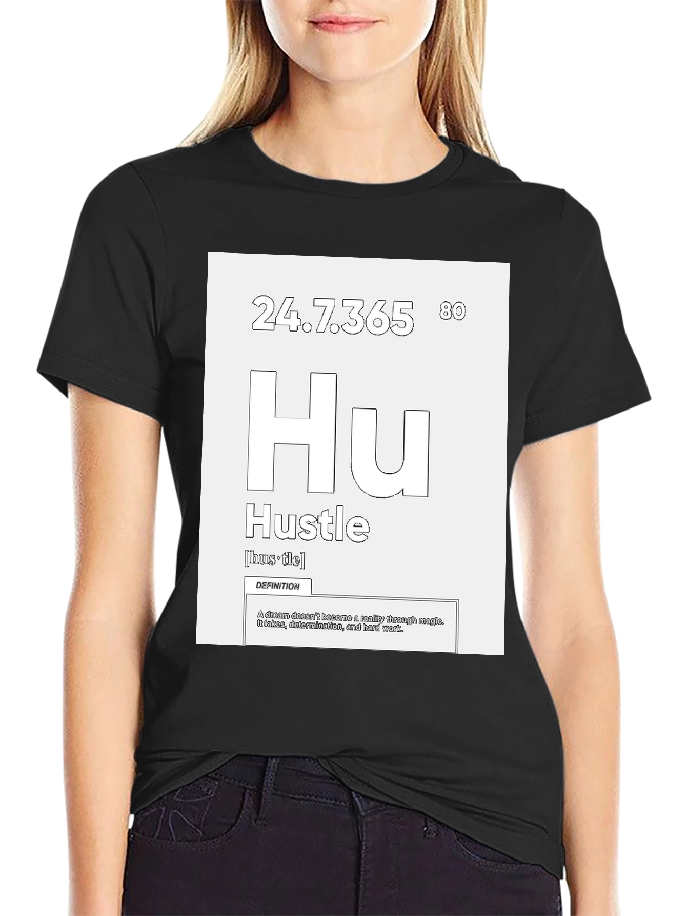 Hustle Definition Graphic T-Shirt