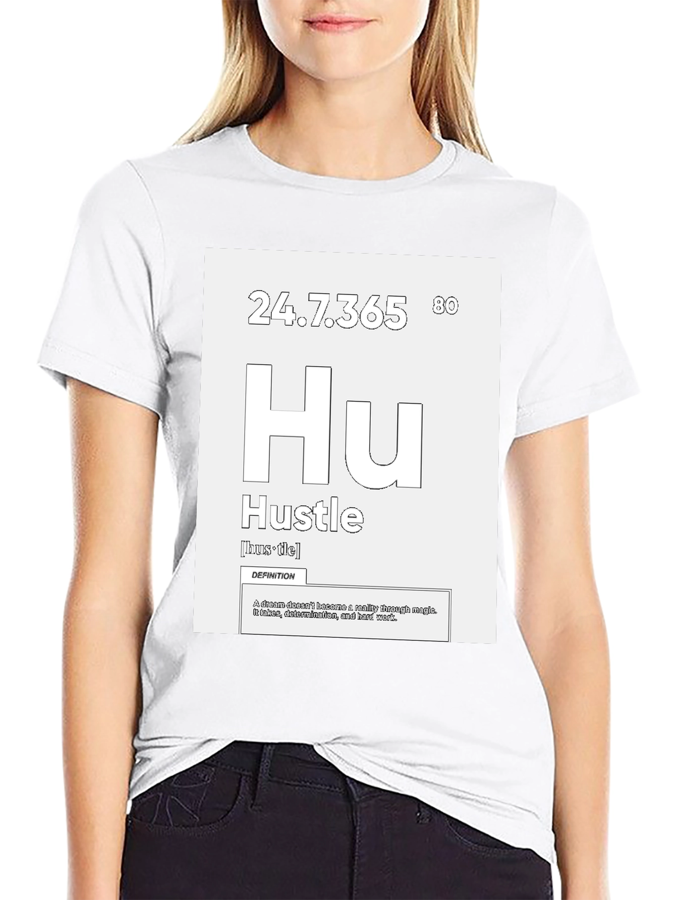 Hustle Definition Graphic T-Shirt